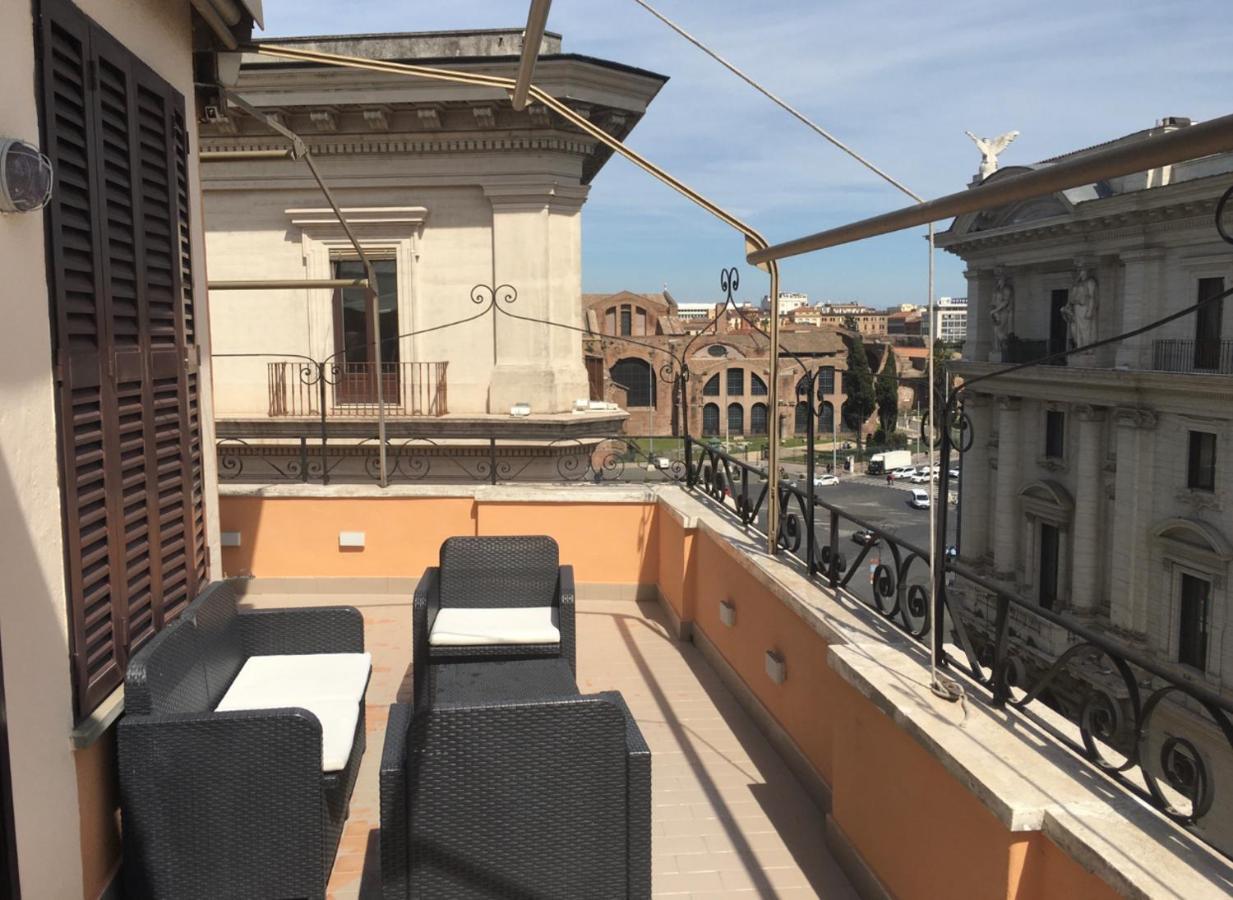 Esposizione Roof Appartement Rome Buitenkant foto